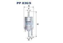 palivovy filtr FILTRON PP 836/9