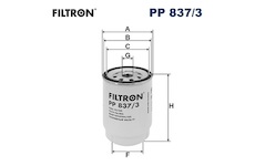 palivovy filtr FILTRON PP 837/3