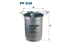 palivovy filtr FILTRON PP 838