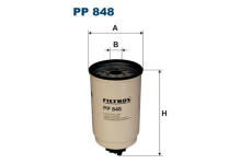 palivovy filtr FILTRON PP 848