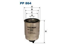 palivovy filtr FILTRON PP 864