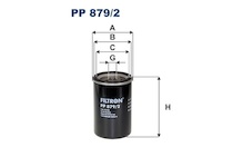 filtr paliva FILTRON PP879/2, IVECO