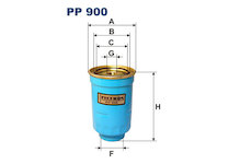palivovy filtr FILTRON PP 900