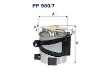 palivovy filtr FILTRON PP 980/7