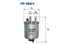 palivovy filtr FILTRON PP 988/1