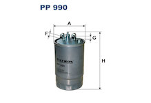 Palivový filtr FILTRON PP 990
