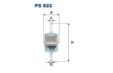 Palivový filter FILTRON PS 822