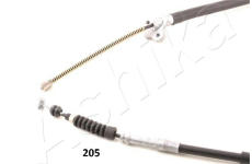 Tažné lanko, parkovací brzda ASHIKA 131-02-205