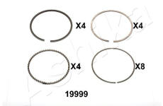 Pístní kroužek ASHIKA 34-19999