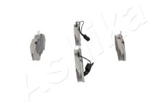 Sada brzdových destiček, kotoučová brzda ASHIKA 50-00-0057