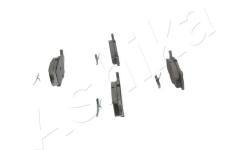 Sada brzdových destiček, kotoučová brzda ASHIKA 50-00-0078