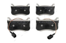 Sada brzdových destiček, kotoučová brzda ASHIKA 50-00-0208