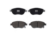 Sada brzdových destiček, kotoučová brzda ASHIKA 50-00-0265