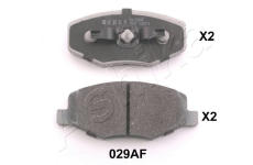 Sada brzdových destiček, kotoučová brzda ASHIKA 50-00-029