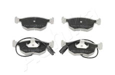 Sada brzdových destiček, kotoučová brzda ASHIKA 50-00-0304