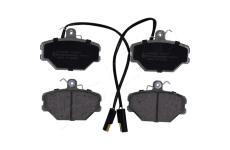 Sada brzdových destiček, kotoučová brzda ASHIKA 50-00-0376