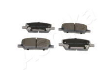 Sada brzdových destiček, kotoučová brzda ASHIKA 50-00-0403