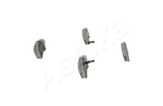 Sada brzdových destiček, kotoučová brzda ASHIKA 50-01-1002