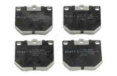 Sada brzdových destiček, kotoučová brzda ASHIKA 50-01-108