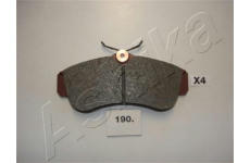 Sada brzdových destiček, kotoučová brzda ASHIKA 50-01-190