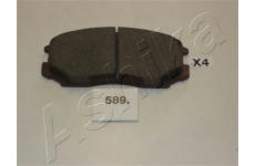 Sada brzdových destiček, kotoučová brzda ASHIKA 50-05-589
