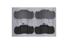 Sada brzdových destiček, kotoučová brzda ASHIKA 50-09-9103