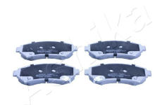 Sada brzdových destiček, kotoučová brzda ASHIKA 50-0W-W21