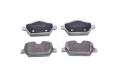 Sada brzdových destiček, kotoučová brzda ASHIKA 51-00-0128