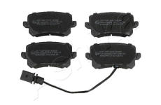 Sada brzdových destiček, kotoučová brzda ASHIKA 51-00-0917