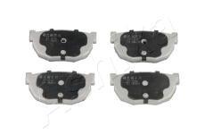 Sada brzdových destiček, kotoučová brzda ASHIKA 51-01-121