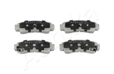 Sada brzdových destiček, kotoučová brzda ASHIKA 51-01-125