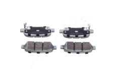 Sada brzdových destiček, kotoučová brzda ASHIKA 51-01-156