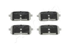 Sada brzdových destiček, kotoučová brzda ASHIKA 51-02-226