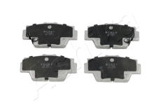 Sada brzdových destiček, kotoučová brzda ASHIKA 51-04-499