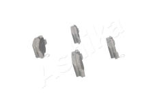 Sada brzdových destiček, kotoučová brzda ASHIKA 51-09-901