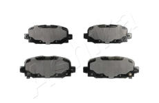 Sada brzdových destiček, kotoučová brzda ASHIKA 51-09-915