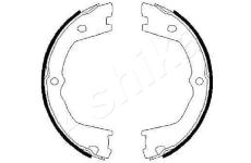 Sada brzdových čelistí ASHIKA 55-00-0232