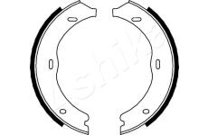 Sada brzdových čelistí ASHIKA 55-00-0504