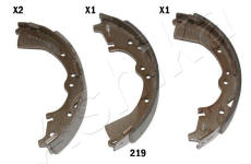 Sada brzdových čelistí ASHIKA 55-02-219