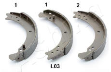 Sada brzdových čelistí ASHIKA 55-0L-L03