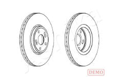 Brzdový kotouč ASHIKA 60-00-0704C