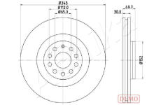 Brzdový kotouč ASHIKA 60-00-0908C