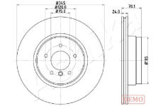 Brzdový kotouč ASHIKA 61-00-0132C