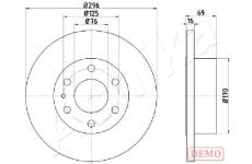 Brzdový kotouč ASHIKA 61-00-0225C
