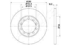 Brzdový kotouč ASHIKA 61-00-0314