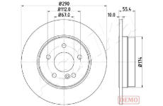 Brzdový kotouč ASHIKA 61-00-0507C