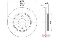 Brzdový kotouč ASHIKA 61-00-0925C