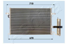 Kondenzátor, klimatizace ASHIKA CND313014