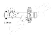 Tlumič pérování ASHIKA MA-01130