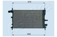 Chladič, chlazení motoru ASHIKA RDA053062